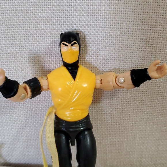 Hasbro Toys Vintage 991 Gi Joe Mortal Kombat Scorpion Poshmark